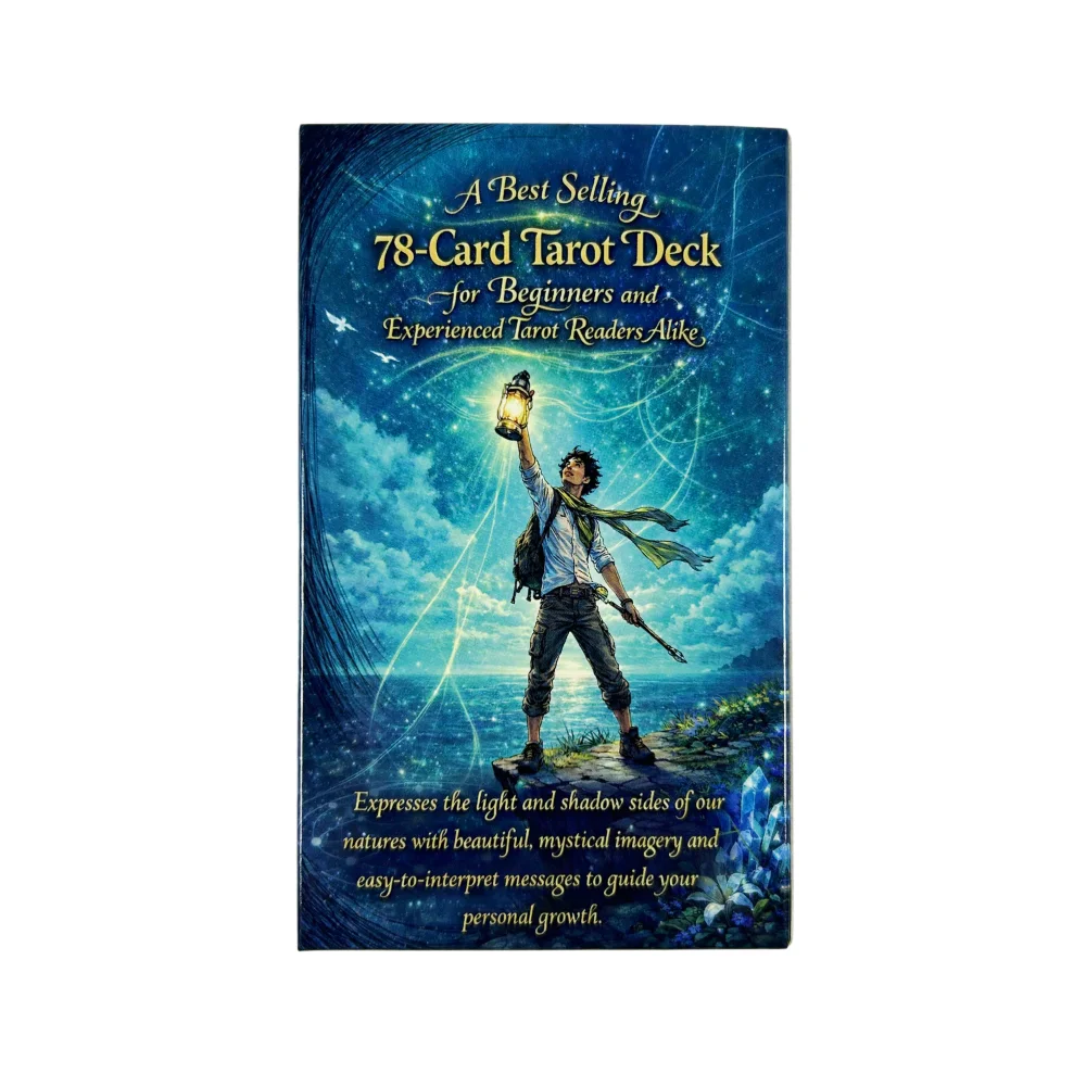 A Best Selling 78 Card Tarot Deck for Beginners and Experienced Tarot Readers Alike Edition Oracle Playing Cards
A Best Selling 78 Card Tarot Deck for Beginners and Experienced Tarot Readers Alike Edition Oracle Playing Cards