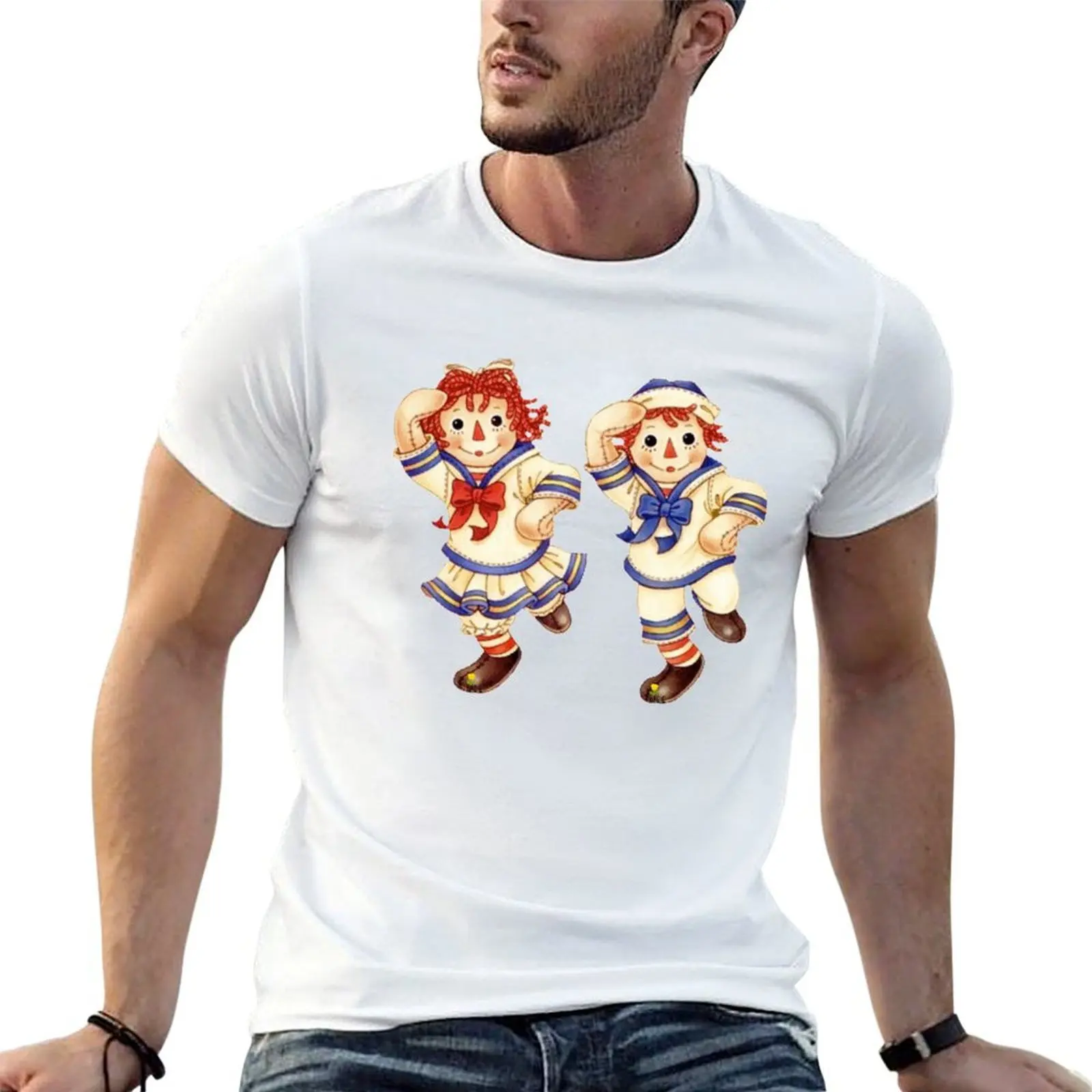 Raggedy ann and andy T-Shirt t shirts for man cotton cotton t shirts high quality T-Shirt
Raggedy ann and andy T-Shirt t shirts for man cotton cotton t shirts high quality T-Shirt