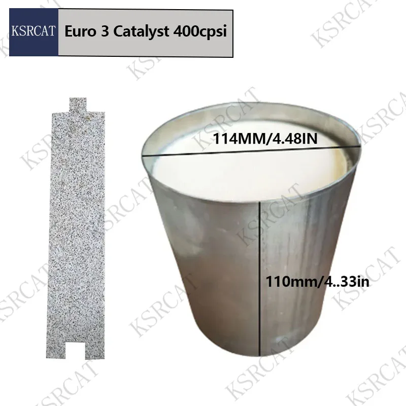 Auto Universale Ceramic Catalytic Converter 400CPSI 114x110mm Euro 3 Suitable for Automotive Engine Catalyst
Auto Universale Ceramic Catalytic Converter 400CPSI 114x110mm Euro 3 Suitable for Automotive Engine Catalyst