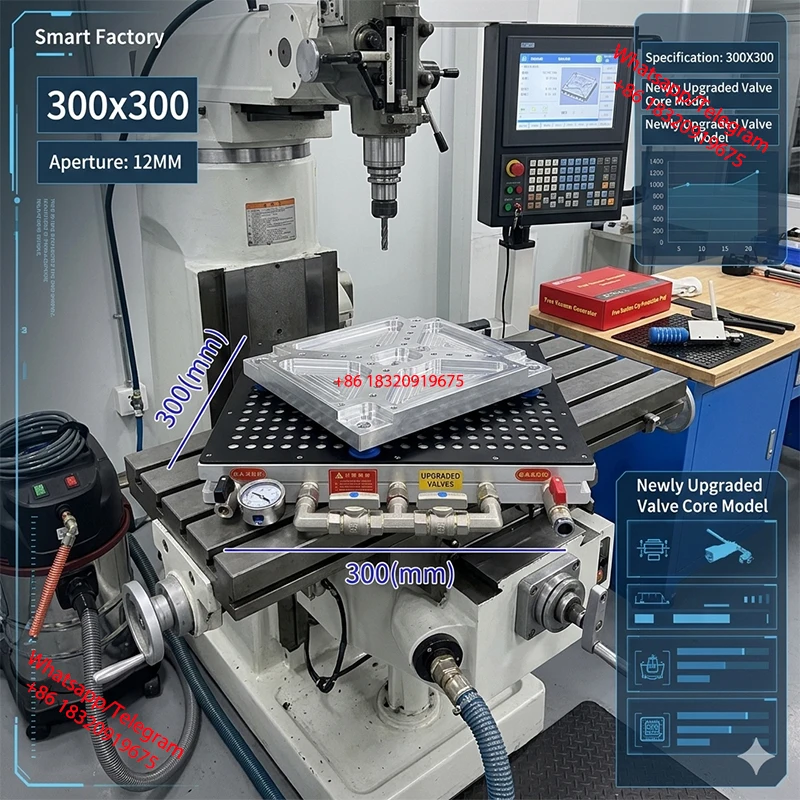 Vacuum suction cup industrial CNC non-sealing strip vacuum pump strong adsorption porous milling machine processing center
Vacuum suction cup industrial CNC non-sealing strip vacuum pump strong adsorption porous milling machine processing center
