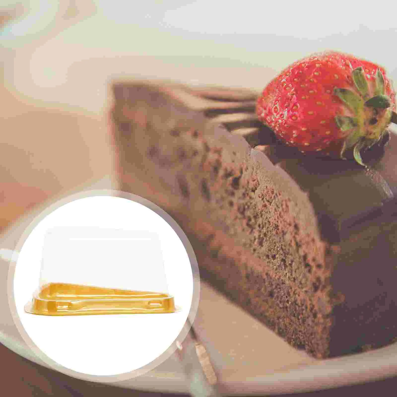 100 Pcs Cake Box Cheesecake Container Mousse Triangle Cupcake Small Containers Holder Packing Dessert The Pet Food
100 Pcs Cake Box Cheesecake Container Mousse Triangle Cupcake Small Containers Holder Packing Dessert The Pet Food