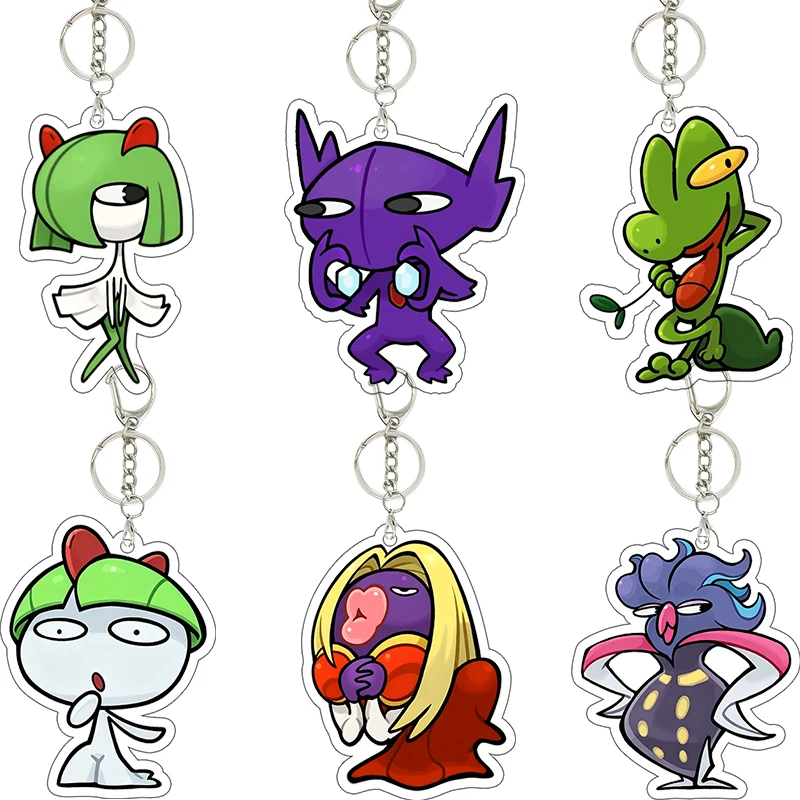 Sableye Kirlia Jynx Pocket Monster Acrylic Keychain School Bag Hanging Ornaments Versatile Accessories Decoration Birthday Gift
Sableye Kirlia Jynx Pocket Monster Acrylic Keychain School Bag Hanging Ornaments Versatile Accessories Decoration Birthday Gift