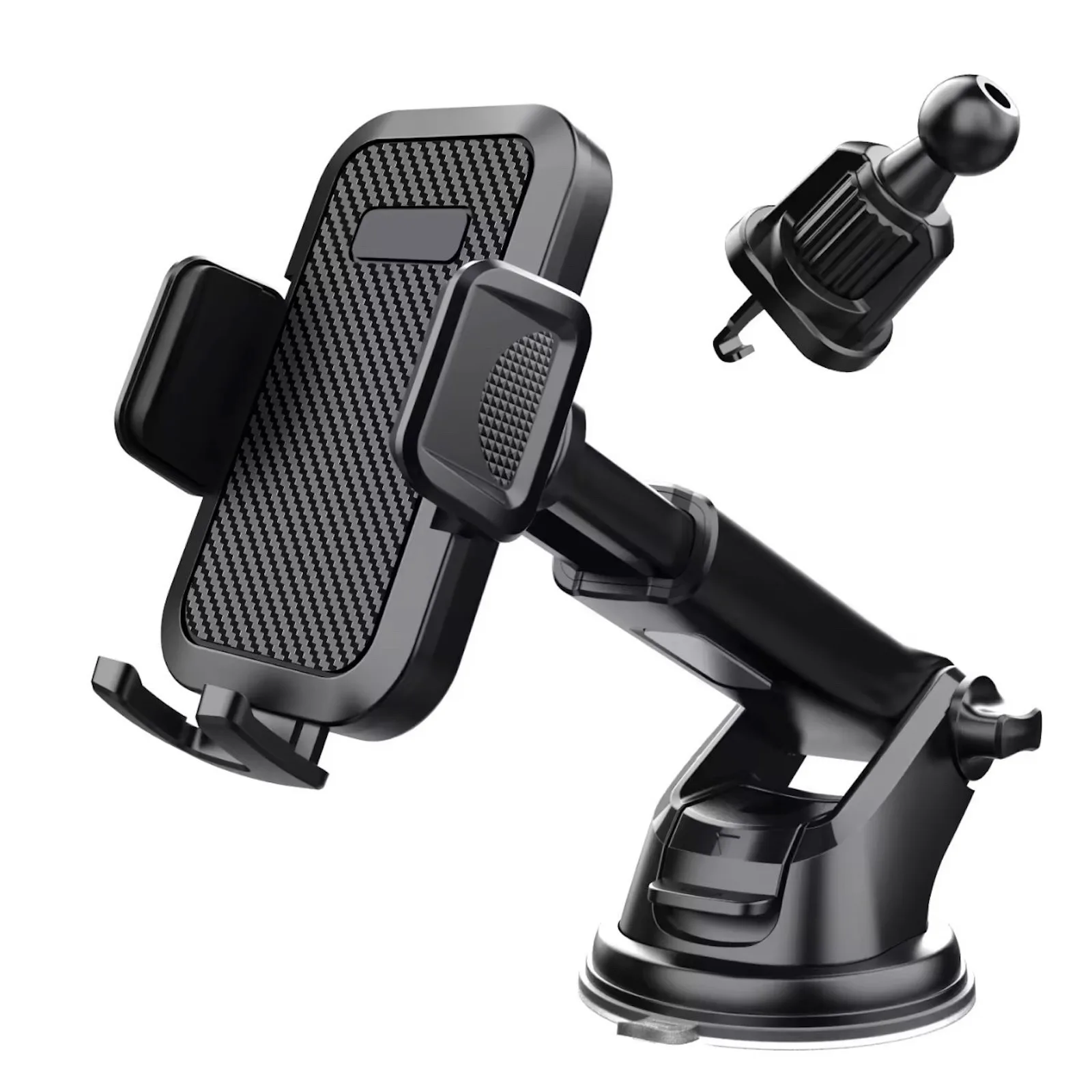 Universal Car Phone Holder Dashboard Windshield Suction Cup Mount 360° Rotatable Stand for 4.7-7 Inch iPhone Android Auto Access
Universal Car Phone Holder Dashboard Windshield Suction Cup Mount 360° Rotatable Stand for 4.7-7 Inch iPhone Android Auto Access