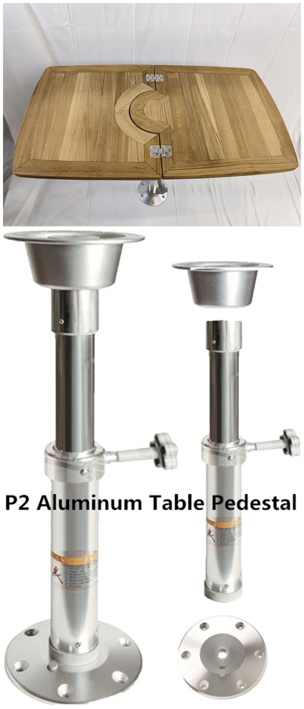 Boat Accessories Barrel Folding Teak Table Top 570/900x500mm,22.4/35.4×19.7 Inch Plain Marine Yacht RV Caravan TC5090
Boat Accessories Barrel Folding Teak Table Top 570/900x500mm,22.4/35.4×19.7 Inch Plain Marine Yacht RV Caravan TC5090
