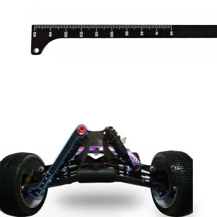 9IMOD Aluminum RC Tool Rule 60-150mm Shock Stroke Rebound Gauge Suspension Length Measuring Tool for 1/8 Buggy Truck Tuggy
9IMOD Aluminum RC Tool Rule 60-150mm Shock Stroke Rebound Gauge Suspension Length Measuring Tool for 1/8 Buggy Truck Tuggy