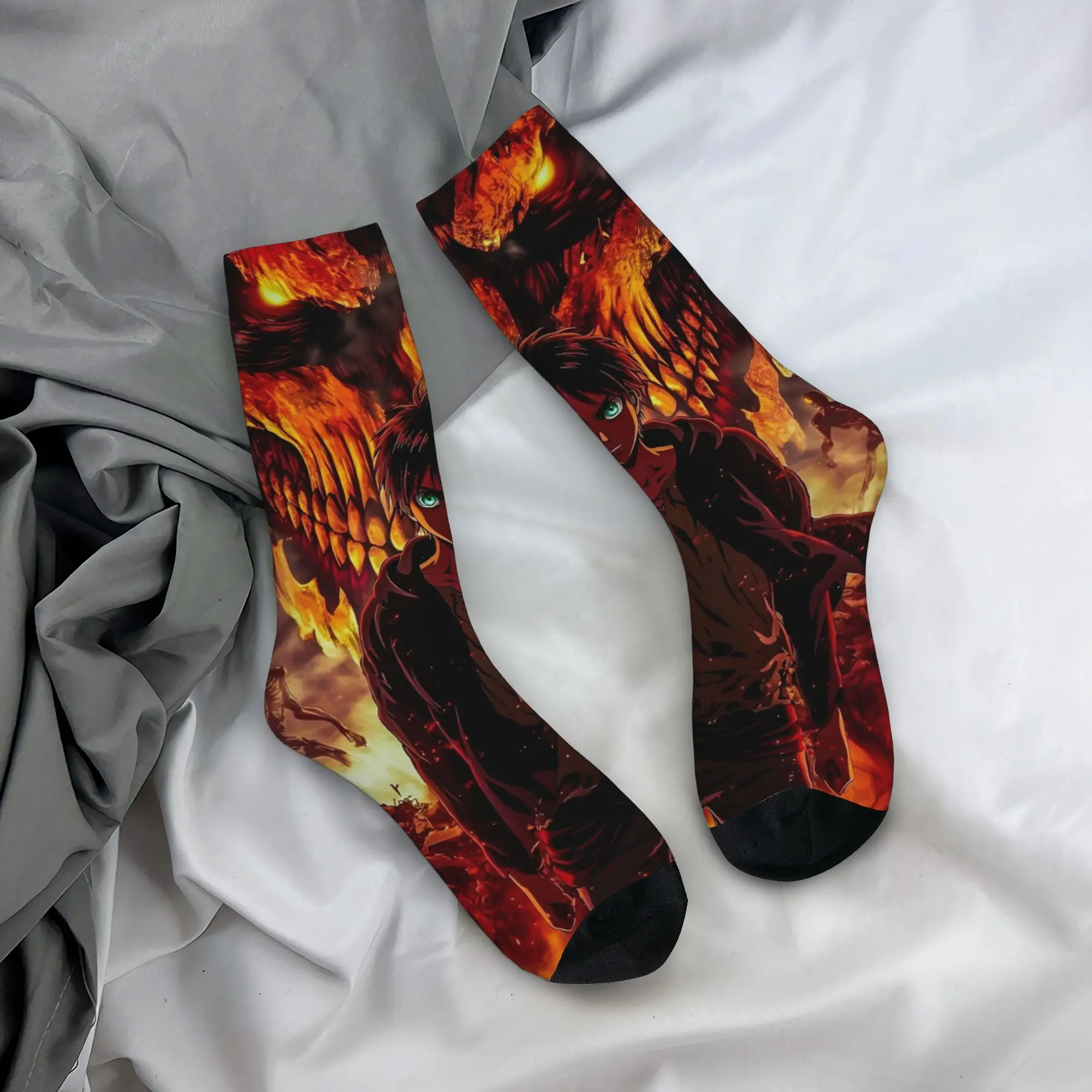Attacks on Anime Titans Socks Fashion Stockings Women Men Medium Soft Outdoor Socks Autumn Graphic Non-Slip Socks
Attacks on Anime Titans Socks Fashion Stockings Women Men Medium Soft Outdoor Socks Autumn Graphic Non-Slip Socks