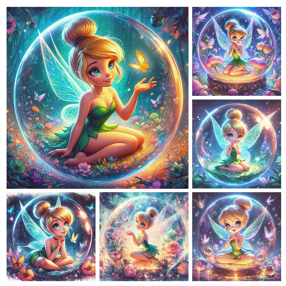 Алмазная мозаика Диснея Тинкер Белл Феи Полная дрель Вышивка Портрет Горный хрусталь Картина Декоративные картины
Алмазная мозаика Диснея Тинкер Белл Феи Полная дрель Вышивка Портрет Горный хрусталь Картина Декоративные картины