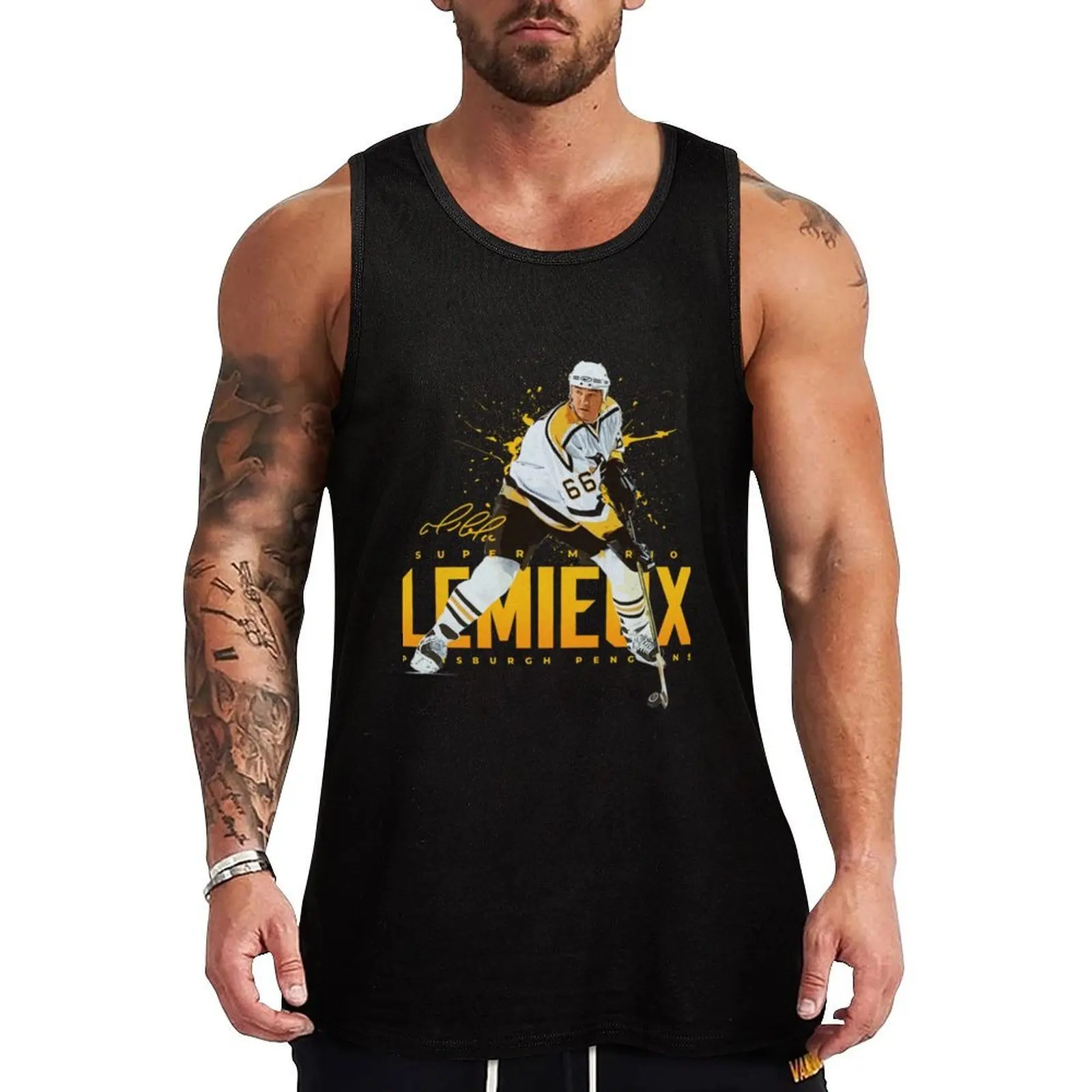Mario Lemieux Tank Top Workout Running Tank Top Lightweight Breathable Wear
Mario Lemieux Tank Top Workout Running Tank Top Lightweight Breathable Wear