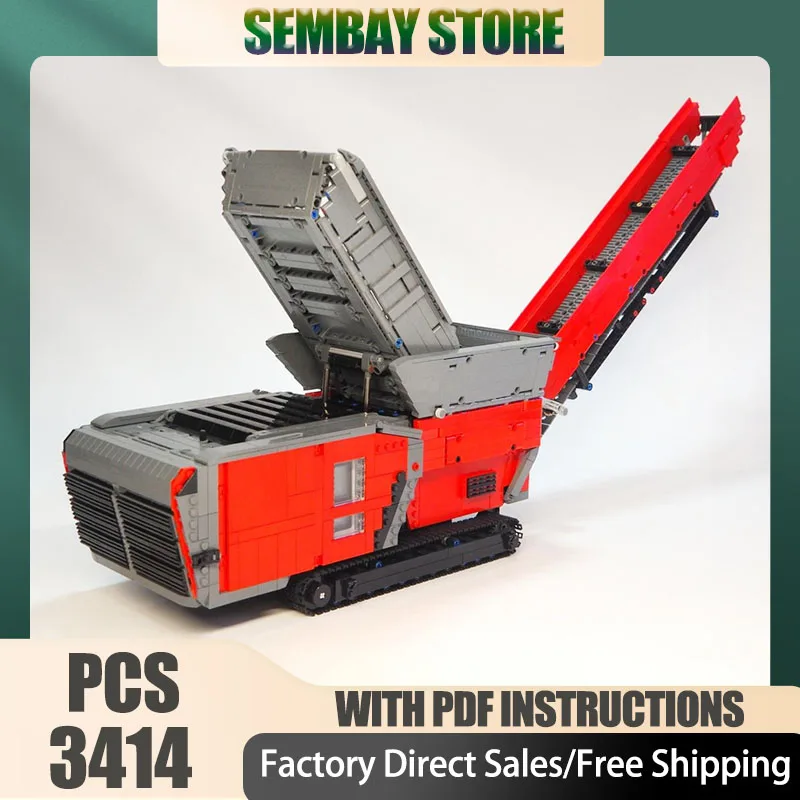 Engineering Vehicle Moc Building Brick Modular VB750DK Engineering Vehicle Technology Blocks Christmas DIY Toy Construction Gift
Engineering Vehicle Moc Building Brick Modular VB750DK Engineering Vehicle Technology Blocks Christmas DIY Toy Construction Gift