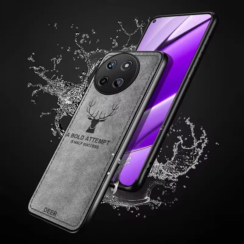 3D Deer Pattern Fabric Cloth Back Cover For Realme 11 4G Russian Case Realme11 Pro+ Realmy 11 Pro Plus 5G Soft Shockproof Shell
3D Deer Pattern Fabric Cloth Back Cover For Realme 11 4G Russian Case Realme11 Pro+ Realmy 11 Pro Plus 5G Soft Shockproof Shell