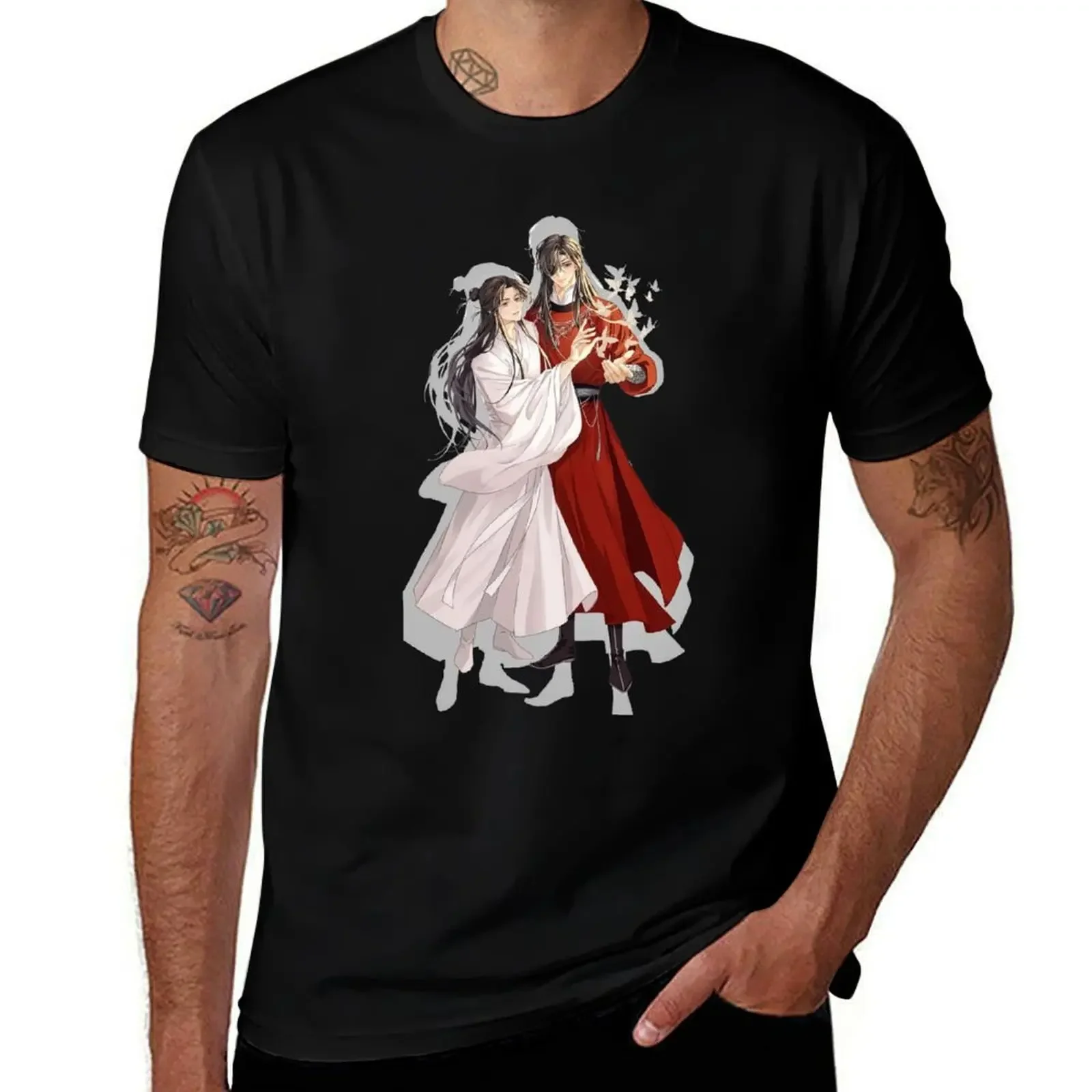 Heaven's official blessing T-Shirt anime stuff topping basketball graphic tees rapper graphic tees mens designer t shirt
Heaven's official blessing T-Shirt anime stuff topping basketball graphic tees rapper graphic tees mens designer t shirt