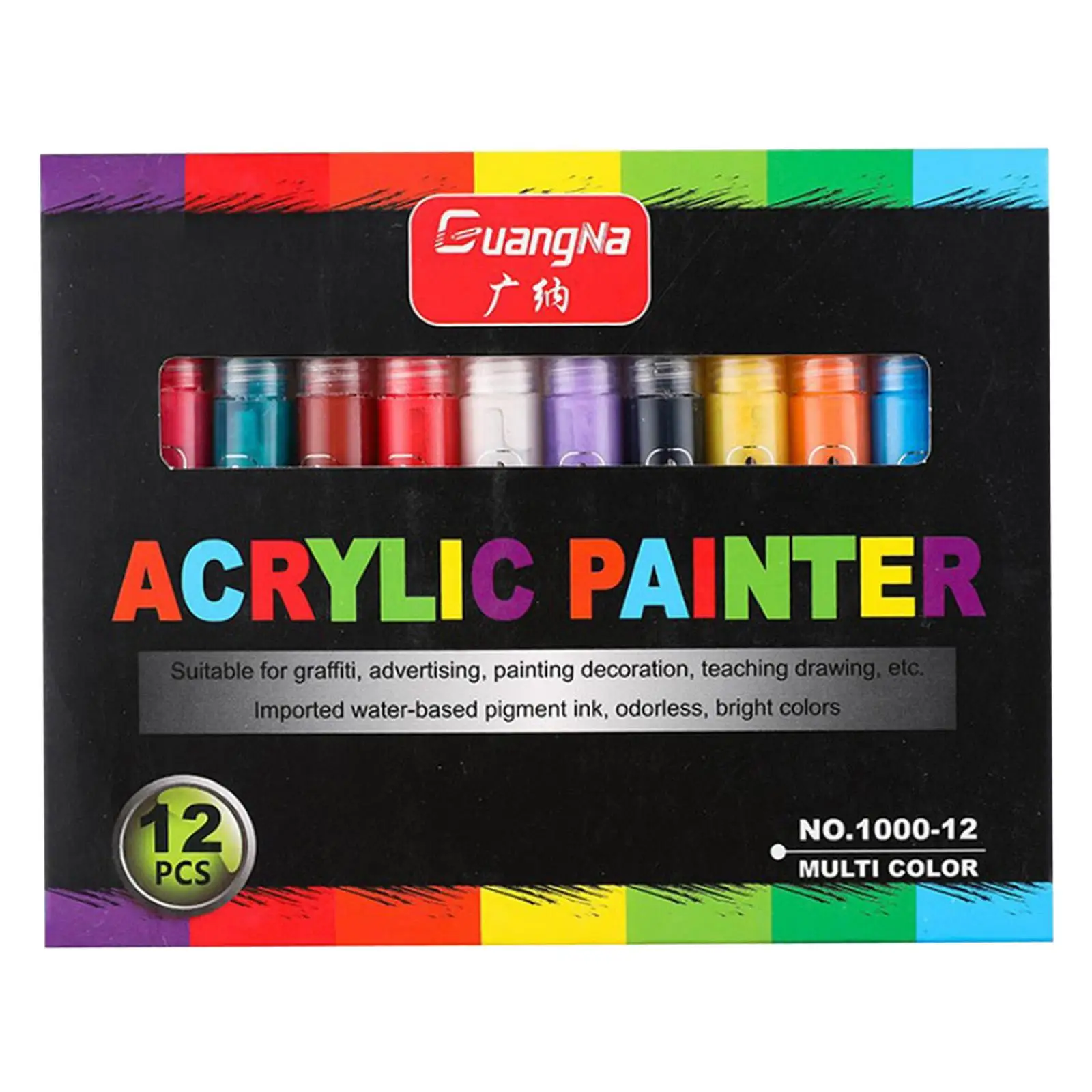 Acrylic Paint Marker Pens for Rock Painting, Stone, Ceramic, Glass, Wood,
Acrylic Paint Marker Pens for Rock Painting, Stone, Ceramic, Glass, Wood,