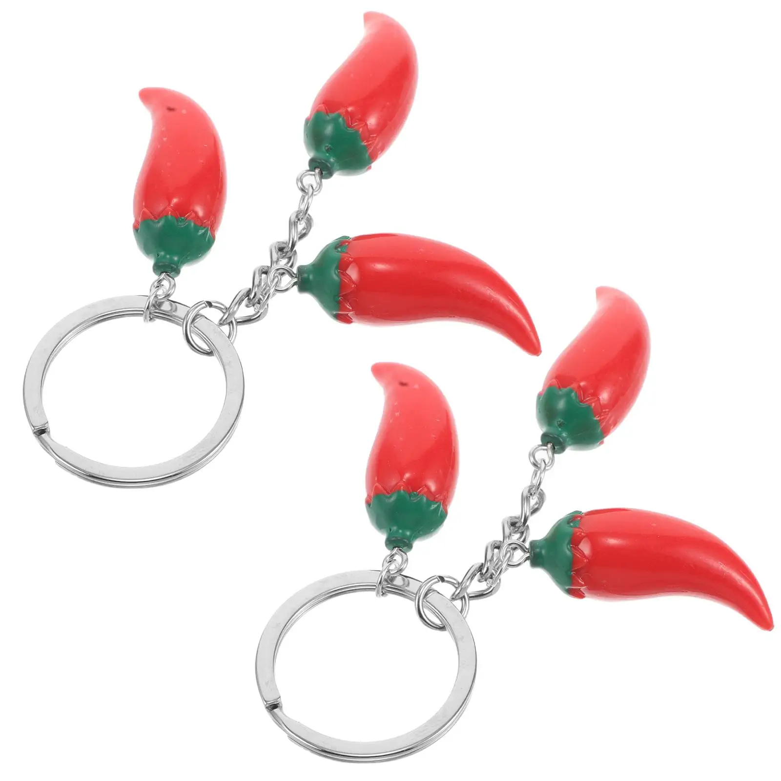 2Pcs Chili Keychain Red Resin Pepper Outdoor Camping Backpack Handbag Accessory Zinc Alloy Durable Lightweight Multi-functional
2Pcs Chili Keychain Red Resin Pepper Outdoor Camping Backpack Handbag Accessory Zinc Alloy Durable Lightweight Multi-functional
