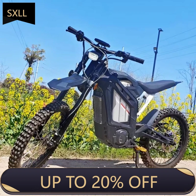Электрический мотоцикл SXLL Motocross 3000W 72V 36Ah, скорость до 85 км/ч, электрический горный велосипед
Электрический мотоцикл SXLL Motocross 3000W 72V 36Ah, скорость до 85 км/ч, электрический горный велосипед