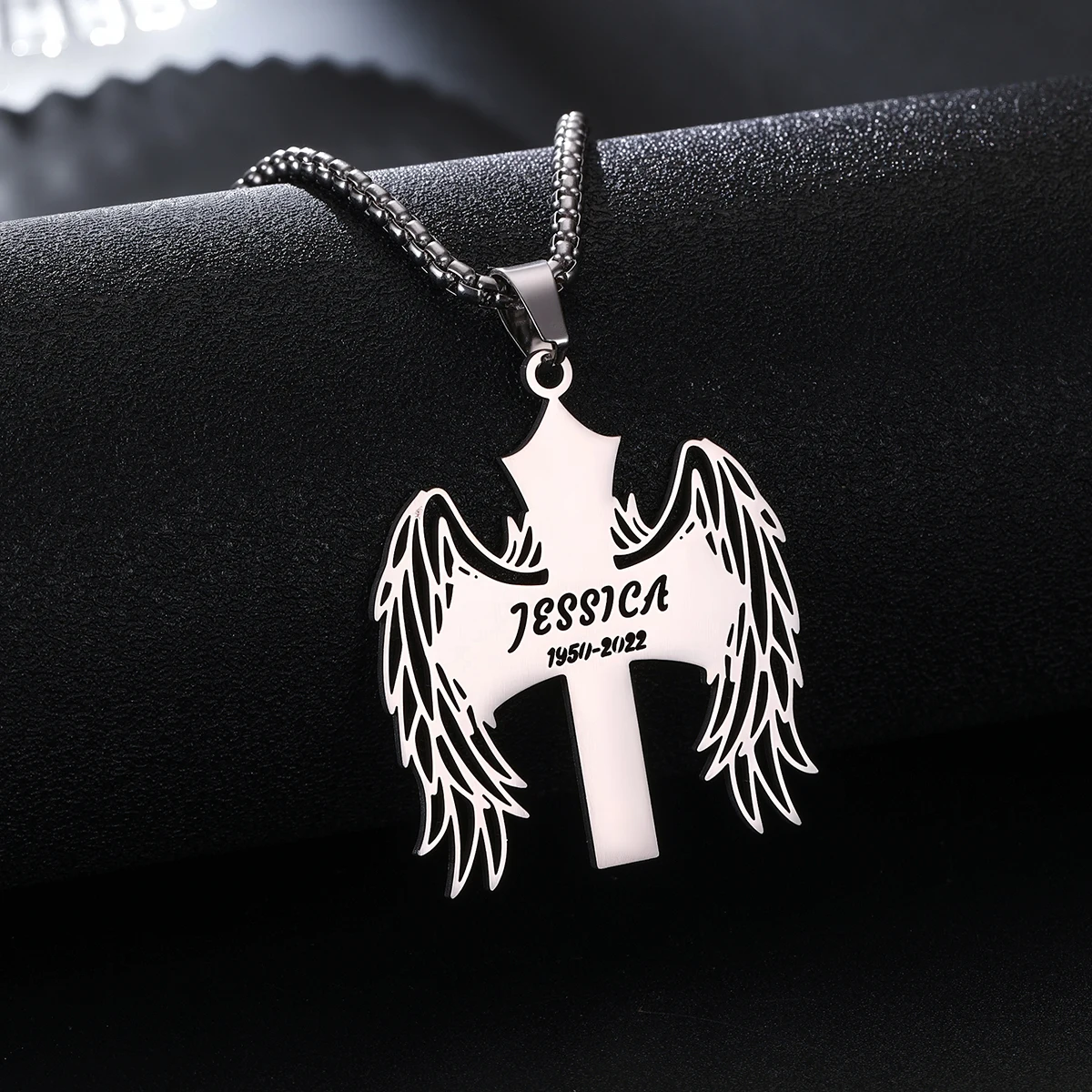 Custom Cross Name Necklace Jewelry Stainless Steel Silver Color Nameplate Pendant Personalized Necklace Women Daily Wearing
Custom Cross Name Necklace Jewelry Stainless Steel Silver Color Nameplate Pendant Personalized Necklace Women Daily Wearing