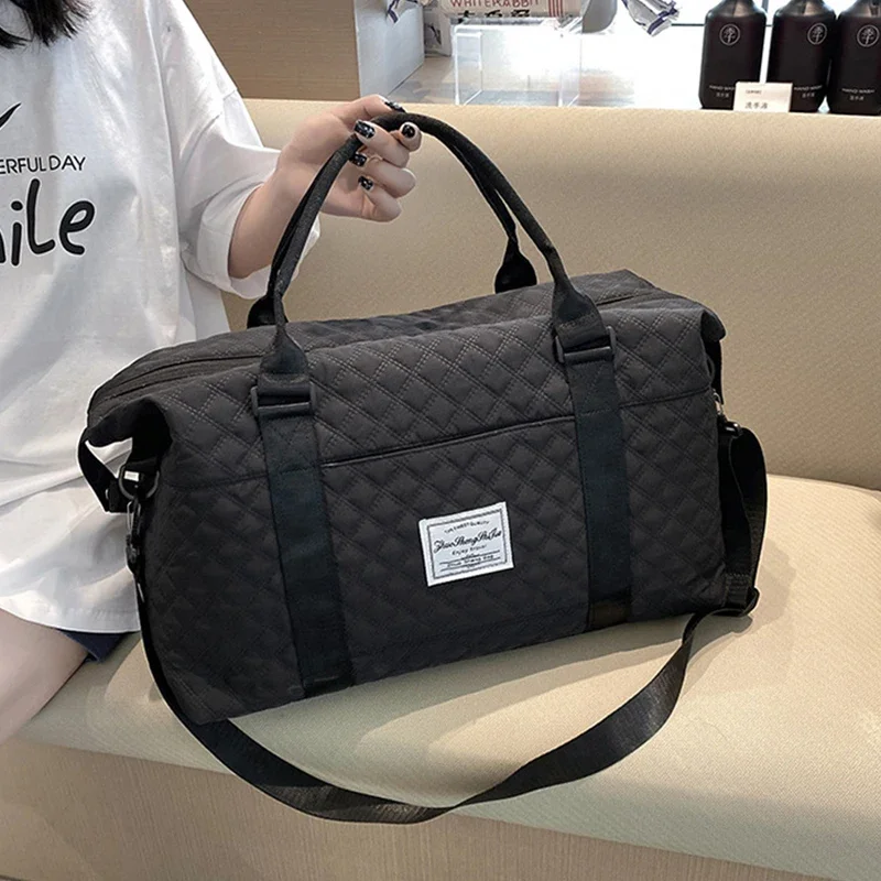 Women Bags Waterproof Oxford Travel Bag 2023 New Handbag Travel Storage Bag Multifunction Zipper Sports Portable Duffel Bag
Women Bags Waterproof Oxford Travel Bag 2023 New Handbag Travel Storage Bag Multifunction Zipper Sports Portable Duffel Bag