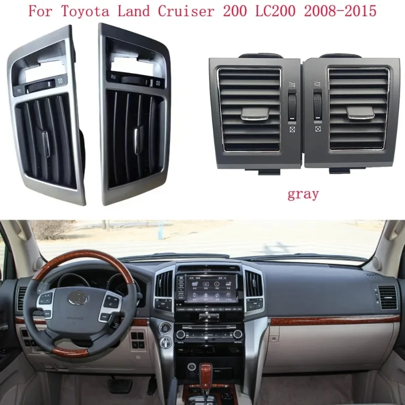 For Toyota 07-15 Models LC200 Land Cruiser Middle Air Conditioning Vent Instrument Panel Left and Right Vents
For Toyota 07-15 Models LC200 Land Cruiser Middle Air Conditioning Vent Instrument Panel Left and Right Vents
