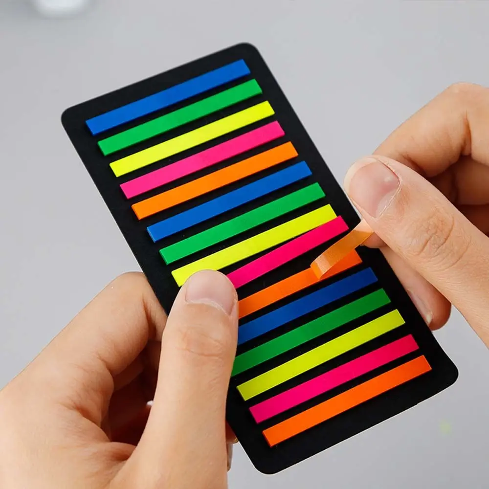 Waterproof Stationery Transparent School Office Supplies Fluorescent Index Tabs Planner Stickers Sticky Note Index Flags
Waterproof Stationery Transparent School Office Supplies Fluorescent Index Tabs Planner Stickers Sticky Note Index Flags