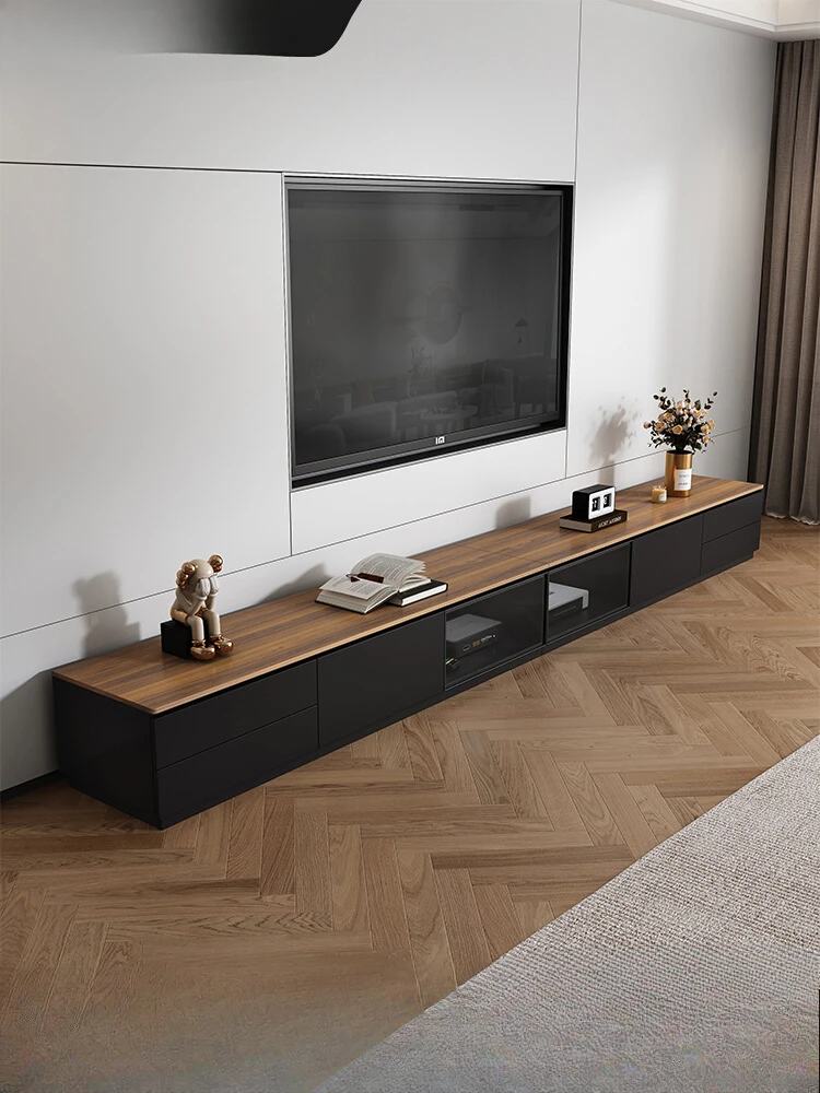 Medieval TV cabinet Floor-to-ceiling solid wood coffee table combination Black retro TV cabinet Living room home simple floor ca
Medieval TV cabinet Floor-to-ceiling solid wood coffee table combination Black retro TV cabinet Living room home simple floor ca
