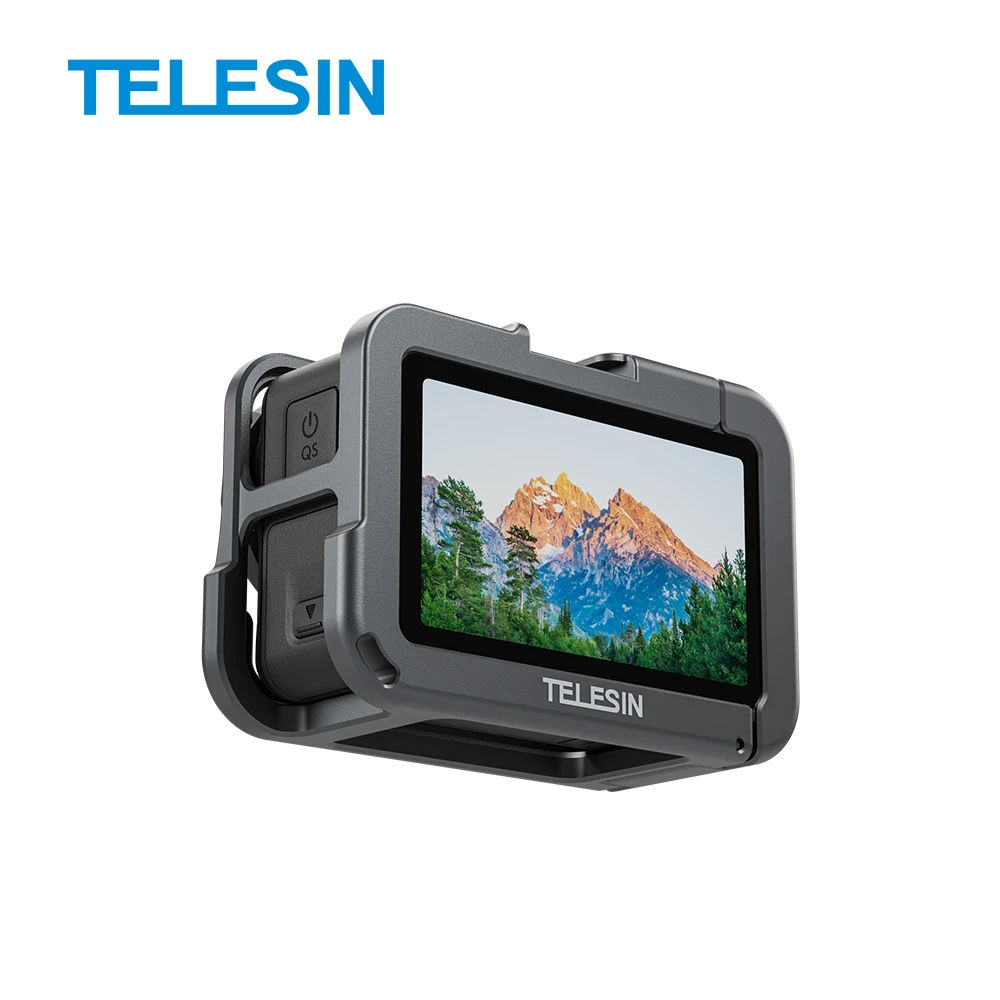 TELESIN Aluminum Alloy Frame Protective Case for DJI OSMO Action 3 4 5Pro Double Cold Shoe Mount Action Camera Accessory
TELESIN Aluminum Alloy Frame Protective Case for DJI OSMO Action 3 4 5Pro Double Cold Shoe Mount Action Camera Accessory
