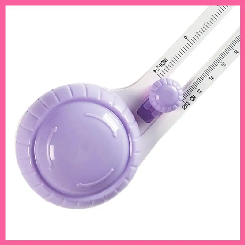 1 PCS Circle Cutter For Paper Rotary-Circular Cutter Compass Circular Cutter Circle Paper Cutter For Scrapbooking Purple
1 PCS Circle Cutter For Paper Rotary-Circular Cutter Compass Circular Cutter Circle Paper Cutter For Scrapbooking Purple