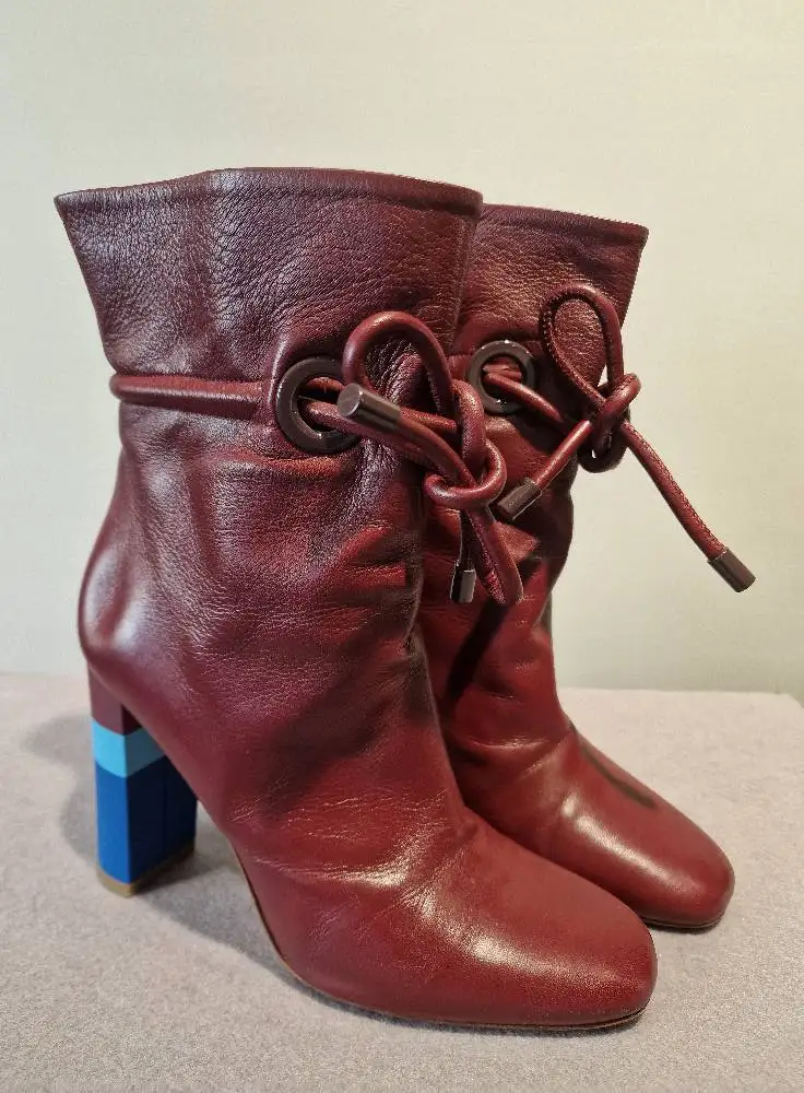 2026 Autumn New Arrival Women Knee High The Boots Colorful Block Heel Drawstring Pull On Street Style Party Fashion Ankle Boots
2026 Autumn New Arrival Women Knee High The Boots Colorful Block Heel Drawstring Pull On Street Style Party Fashion Ankle Boots