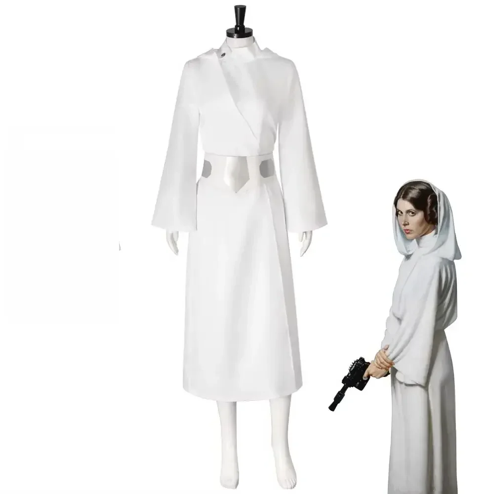 Leia Cosplay White Robe Adult Women's Costume Movie Space Battle Princess Roleplay Fancy Dress For Party
Leia Cosplay White Robe Adult Women's Costume Movie Space Battle Princess Roleplay Fancy Dress For Party