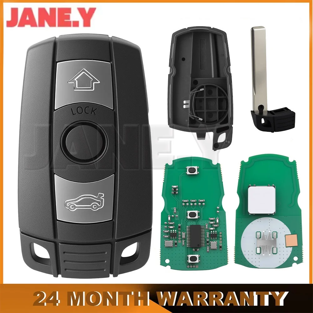 ID46 Keyless Go Smart Key For BMW CAS3 X5 X6 Z4 E70 E71 E72 E89 E90 E91 E60 E61 315LP ASK / 315Mhz 433Mhz 868Mhz FSK Remote Key
ID46 Keyless Go Smart Key For BMW CAS3 X5 X6 Z4 E70 E71 E72 E89 E90 E91 E60 E61 315LP ASK / 315Mhz 433Mhz 868Mhz FSK Remote Key
