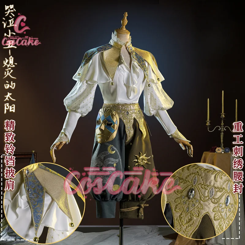 Game Identity ⅤJoker Weeping Clown Cosplay Costume The Extinguished Sun Uniform Halloween Carnival Party Play Role Clothing
Game Identity ⅤJoker Weeping Clown Cosplay Costume The Extinguished Sun Uniform Halloween Carnival Party Play Role Clothing
