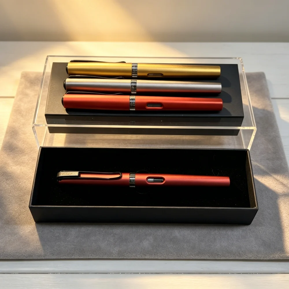Original 367 Metal Fountain Pen with Transparent Design, EF 0.38mm Fine Nib for Business Office Writing School Supplies Statione
Original 367 Metal Fountain Pen with Transparent Design, EF 0.38mm Fine Nib for Business Office Writing School Supplies Statione