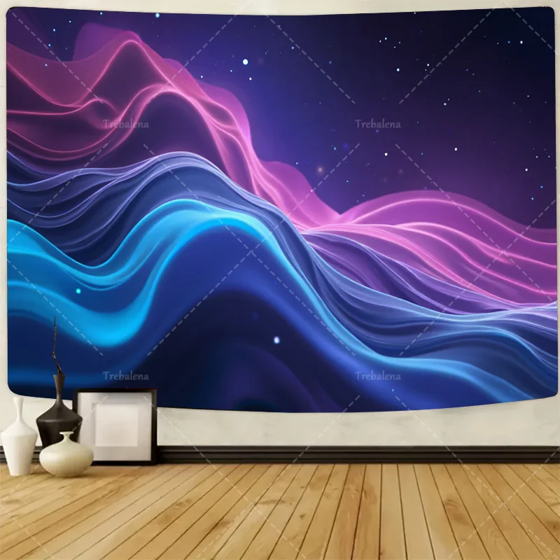 1pc Wall Tapestry "Galaxy Waves Tapestry - Abstract Cosmic Art for Bedroom Decor"
1pc Wall Tapestry "Galaxy Waves Tapestry - Abstract Cosmic Art for Bedroom Decor"