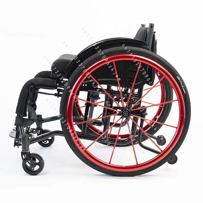 Lightweight Sports Wheelchair 24 Inch Aluminum Alloy Folding Manual Wheelchair for Adults Ultralight Sports Wheelchair
Lightweight Sports Wheelchair 24 Inch Aluminum Alloy Folding Manual Wheelchair for Adults Ultralight Sports Wheelchair