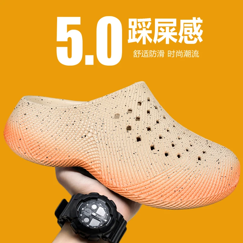 2026 New Summer Fashion Couple Slippers EVA Baotou Men's Sandals Outdoor Thick Bottom Hole Shoes Luxury Beach Men Garden Shoes
2026 New Summer Fashion Couple Slippers EVA Baotou Men's Sandals Outdoor Thick Bottom Hole Shoes Luxury Beach Men Garden Shoes