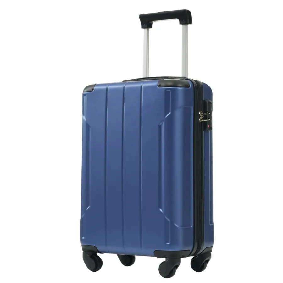 Carry on Luggage Lightweight Durable ABS Suitcases with Double Wheels Expandable 20-inch Checked Luggage 20"
Carry on Luggage Lightweight Durable ABS Suitcases with Double Wheels Expandable 20-inch Checked Luggage 20"
