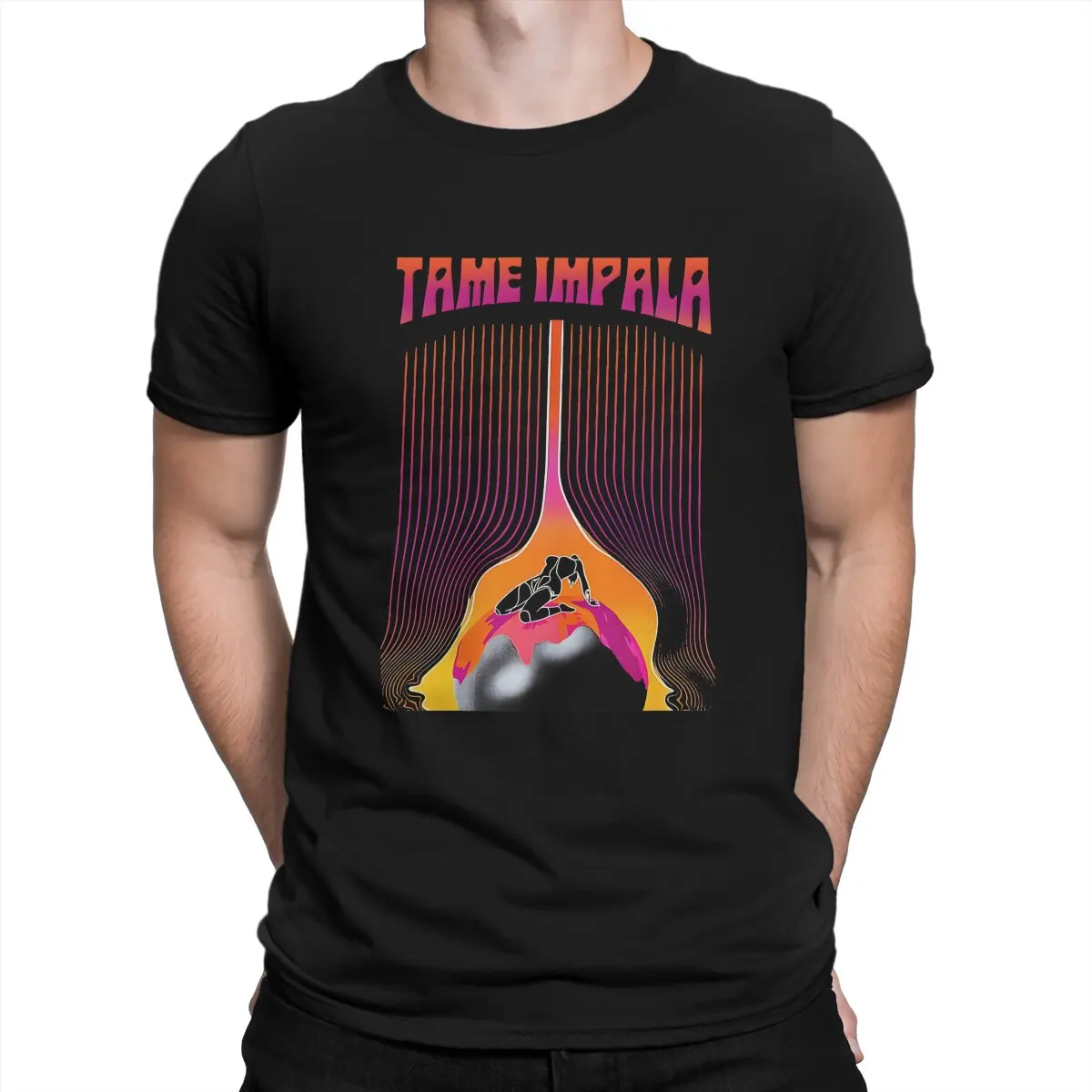 Мужская футболка с постером Tame Impala, футболка из ткани с круглым вырезом и коротким рукавом, отличный подарок на день рождения
Мужская футболка с постером Tame Impala, футболка из ткани с круглым вырезом и коротким рукавом, отличный подарок на день рождения