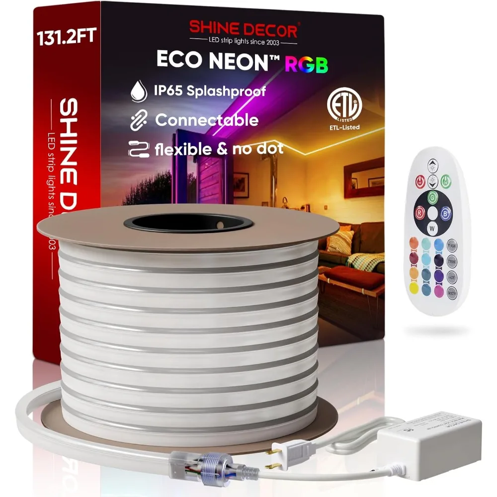 Светодиодные RGB неоновые веревочные светильники переменного тока 120 В, расширяемое и режущее яркое полосовое освещение с дистанционным управлением, изменение цвета с регулируемой яркостью
Светодиодные RGB неоновые веревочные светильники переменного тока 120 В, расширяемое и режущее яркое полосовое освещение с дистанционным управлением, изменение цвета с регулируемой яркостью