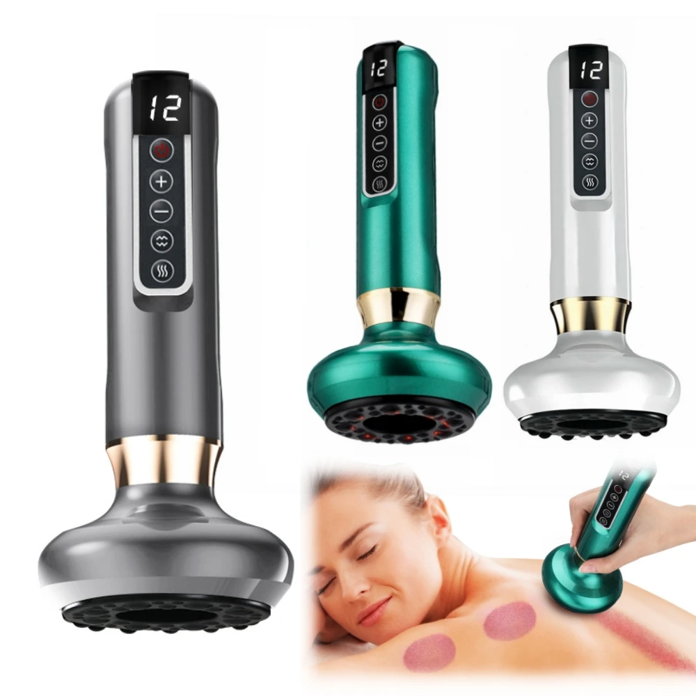 Electric Cupping Device Chinese Medicine Vacuum Suction Jars Infrared Heating Chinese Massage for Back Scraping Relieve Fatigue
Electric Cupping Device Chinese Medicine Vacuum Suction Jars Infrared Heating Chinese Massage for Back Scraping Relieve Fatigue