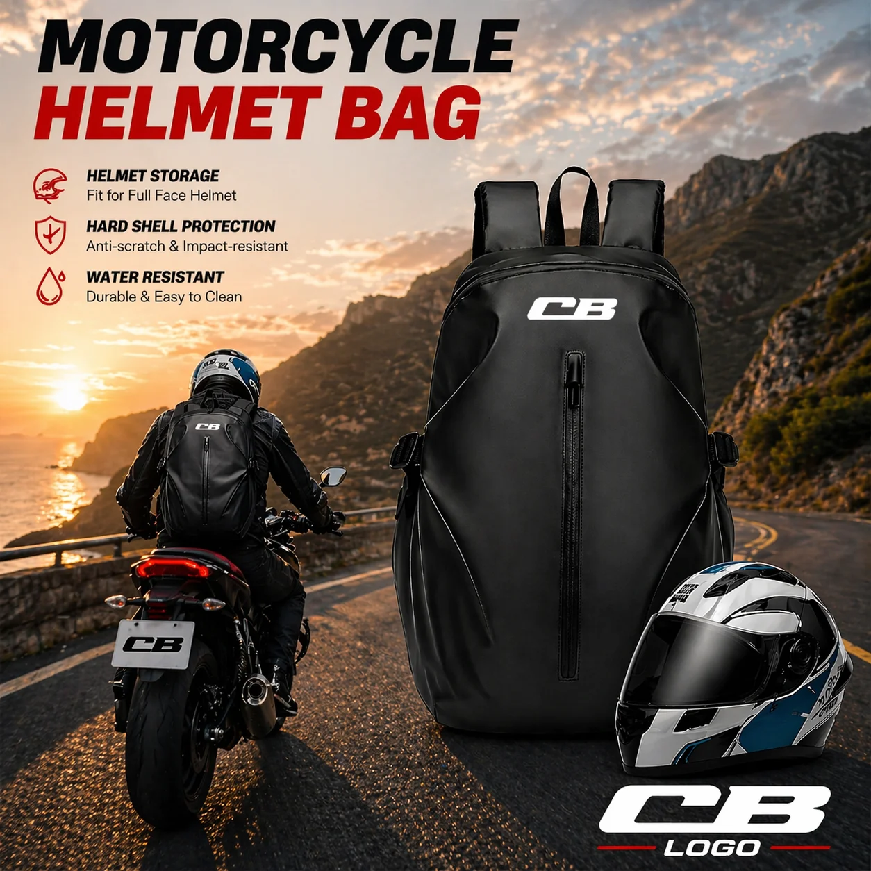 Knight Backpack Motorcycle Helmet Bag Travel Equipment Waterproof Large Capacity For Honda CB 599 600F CB 400 500 CB919 CB 125
Knight Backpack Motorcycle Helmet Bag Travel Equipment Waterproof Large Capacity For Honda CB 599 600F CB 400 500 CB919 CB 125