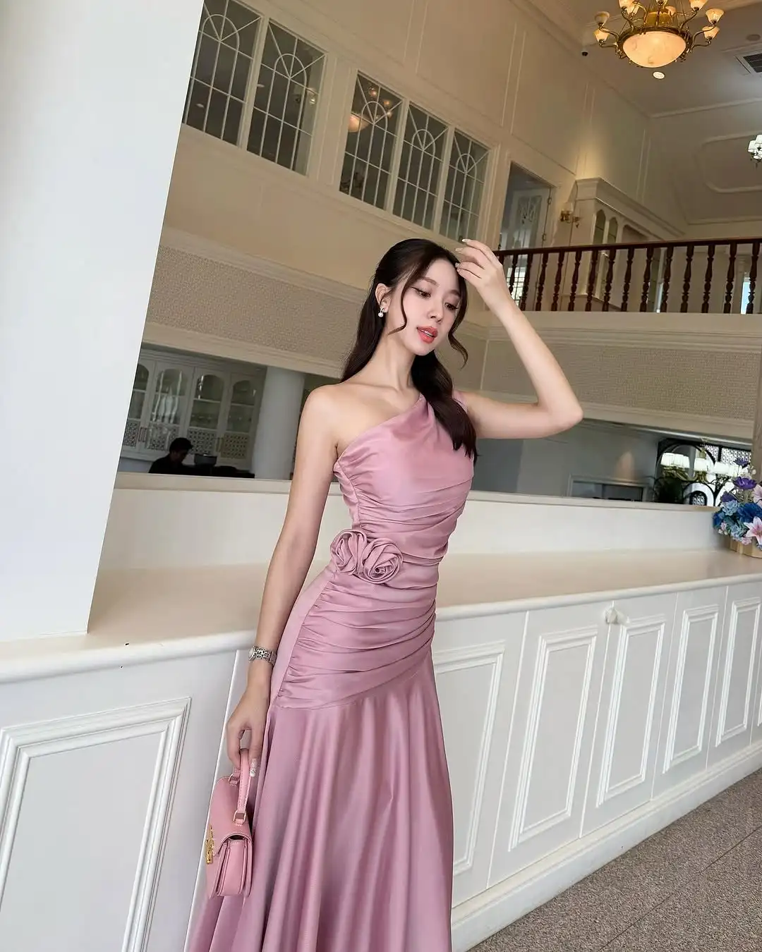 Customized Temperament Strapless Satin Sleeveless Flowers Evening Dresses Elegant Ankle Length Celebrity Gowns Vestido
Customized Temperament Strapless Satin Sleeveless Flowers Evening Dresses Elegant Ankle Length Celebrity Gowns Vestido
