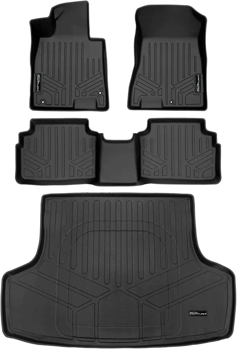 All-Weather 2 Row Floor Mats & Cargo Liner Set for 2024-2025 Hyundai Sonata, TPE Material, Custom Fit
All-Weather 2 Row Floor Mats & Cargo Liner Set for 2024-2025 Hyundai Sonata, TPE Material, Custom Fit