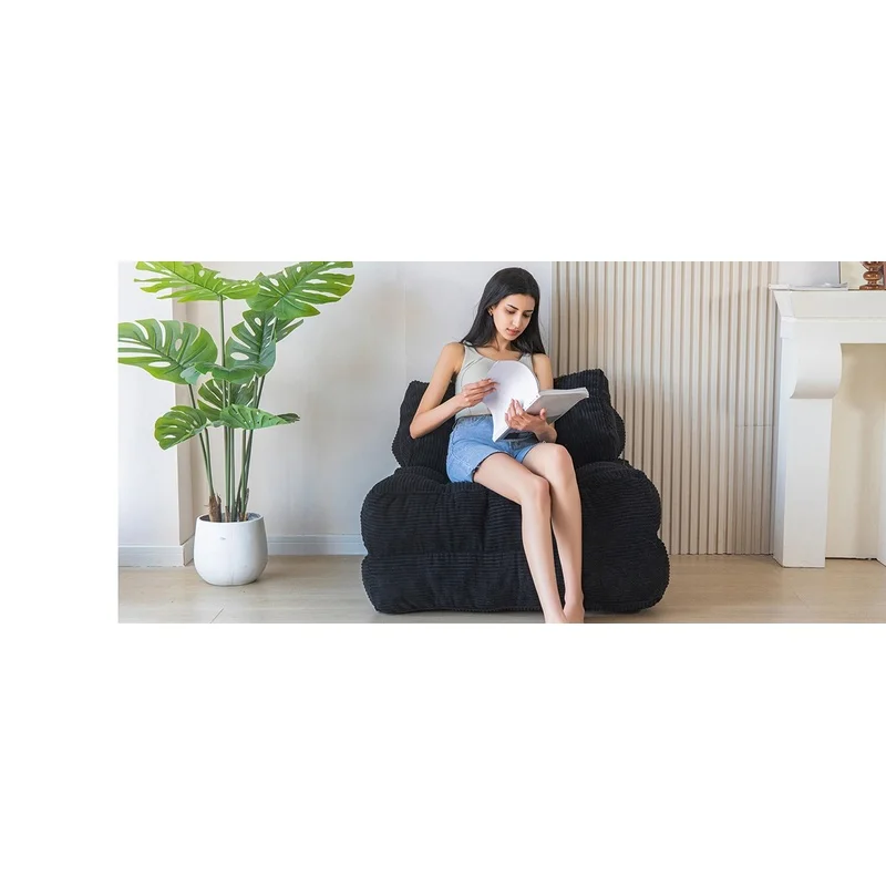 Black Adjustable Folding Sofa Bed, Cozy Lazy Chair for Living Room, Bedroom, Apartment, Dorm – Convertible & Comfortable
Black Adjustable Folding Sofa Bed, Cozy Lazy Chair for Living Room, Bedroom, Apartment, Dorm – Convertible & Comfortable