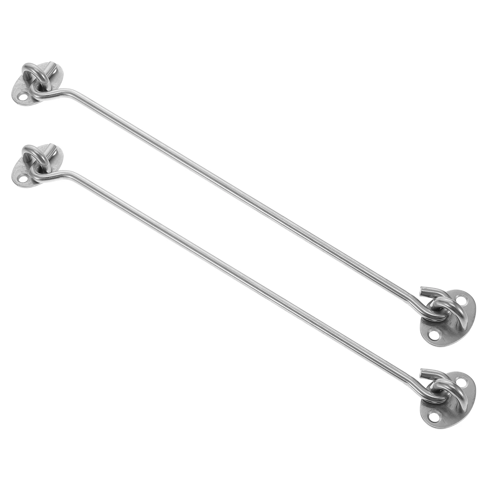 2Pcs Stainless Steel Wind Hook 12Inches Robust Door Window Buckle Thickened Metal Cabin Hook Easy Install Scratch Resistant
2Pcs Stainless Steel Wind Hook 12Inches Robust Door Window Buckle Thickened Metal Cabin Hook Easy Install Scratch Resistant