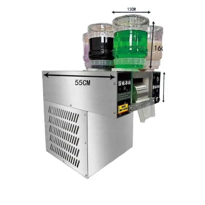 Hot Sale 750W 5 Barrel Air Cooled Snowflake Ice Bingsu Machine Semi-Automatic For Household & Outdoor Use
Hot Sale 750W 5 Barrel Air Cooled Snowflake Ice Bingsu Machine Semi-Automatic For Household & Outdoor Use