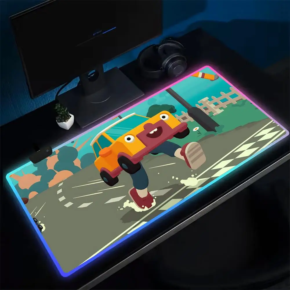 W-What The Golf Коврик для мыши Аниме Игровой коврик для мыши Светодиодные настольные коврики Резиновые настольные коврики с подсветкой XXL RGB Настольные коврики
W-What The Golf Коврик для мыши Аниме Игровой коврик для мыши Светодиодные настольные коврики Резиновые настольные коврики с подсветкой XXL RGB Настольные коврики