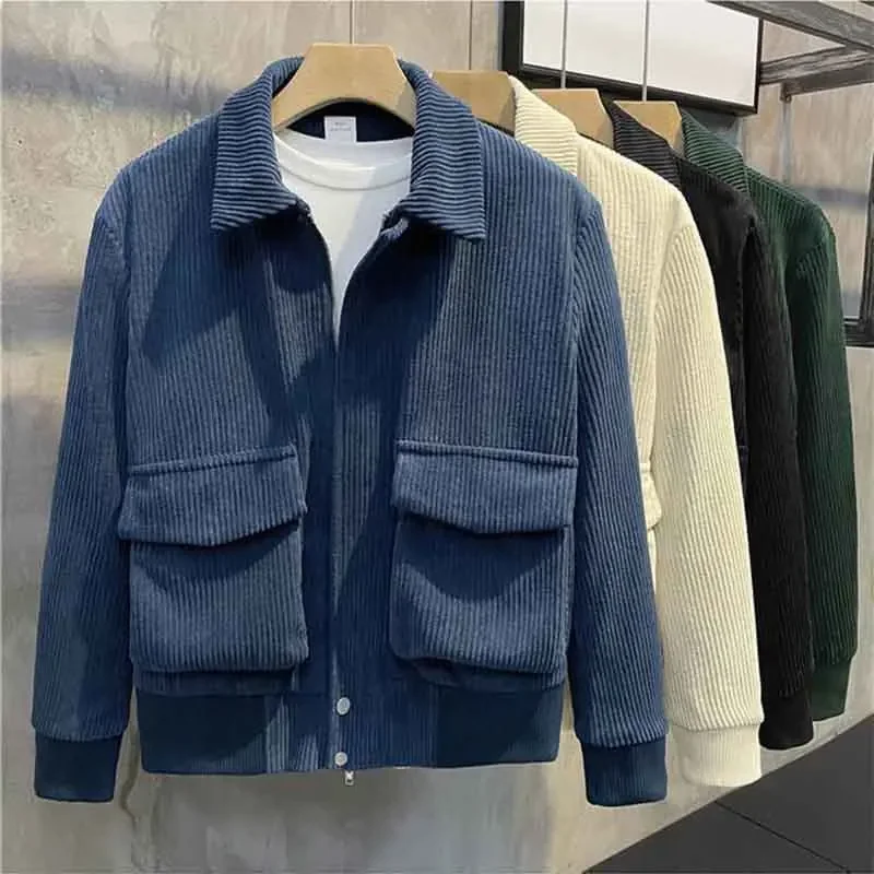 2025 Spring New Corduroy Jacket Men's Slim Versatile Lapel Jacket Casual Top
2025 Spring New Corduroy Jacket Men's Slim Versatile Lapel Jacket Casual Top