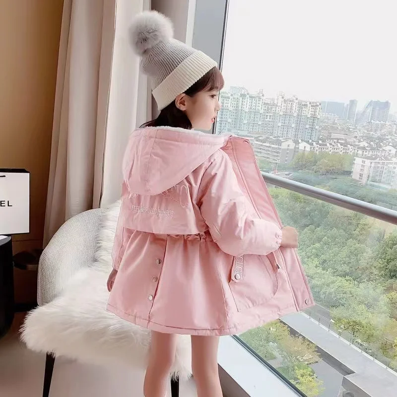 Children Winter Down Cotton Jacket Plus velvet Girl Clothing Kids Clothes Thick Parka Hooded Coat Snowsuit Outerwear Windbreaker
Children Winter Down Cotton Jacket Plus velvet Girl Clothing Kids Clothes Thick Parka Hooded Coat Snowsuit Outerwear Windbreaker