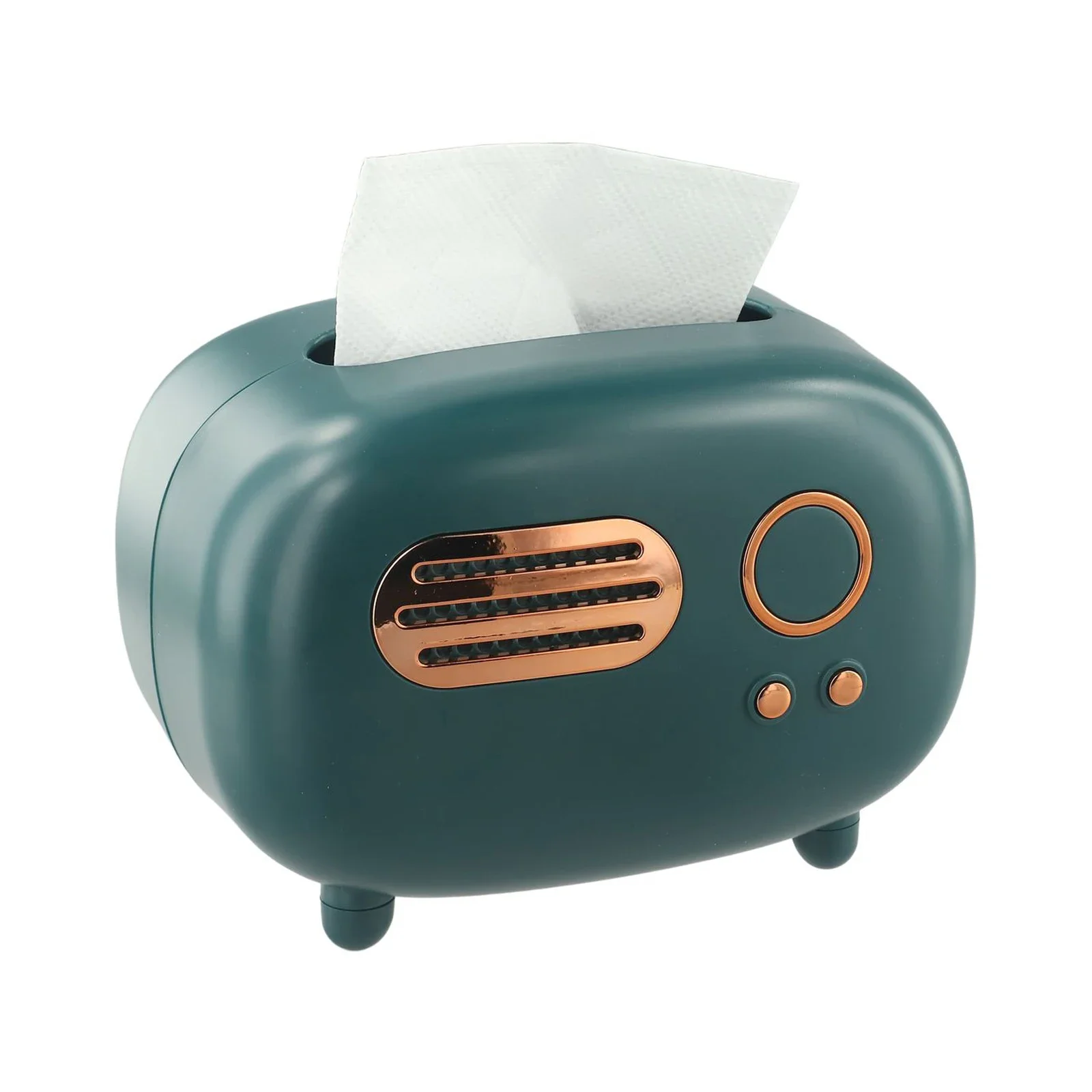 Stylish Tissue Box With Radio Model Design, Desktop Paper Holder, Fashion Design, Portable And Easy To Clean Red
Stylish Tissue Box With Radio Model Design, Desktop Paper Holder, Fashion Design, Portable And Easy To Clean Red