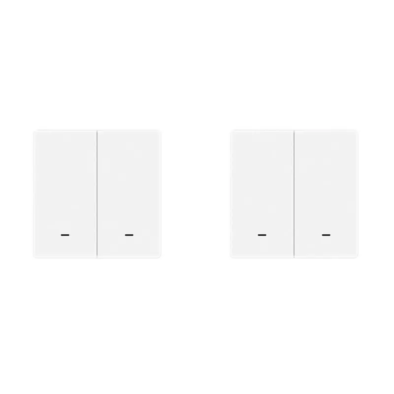 Y43A-2X Tuya Matter Wifi Smart Switch EU Version Button Light Switch Work With Alexa/Google Home/ Home/Smartthings B
Y43A-2X Tuya Matter Wifi Smart Switch EU Version Button Light Switch Work With Alexa/Google Home/ Home/Smartthings B