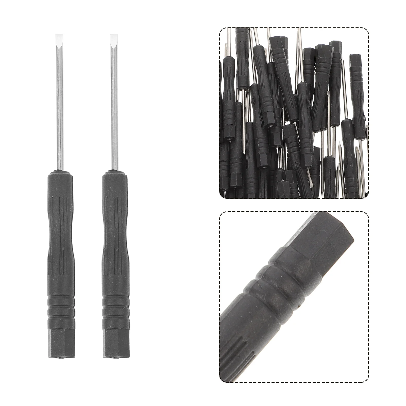 50Pcs Screwdriver Set Flat Head Precision Slotted Repair Tool for Electronics Home DIY Projects Pocket Portable Lightweight
50Pcs Screwdriver Set Flat Head Precision Slotted Repair Tool for Electronics Home DIY Projects Pocket Portable Lightweight
