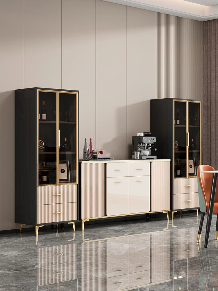 MJY light luxury wine cabinet simple narrow storage household living room against the wall kitchen cabinet storage cupboard 
MJY light luxury wine cabinet simple narrow storage household living room against the wall kitchen cabinet storage cupboard